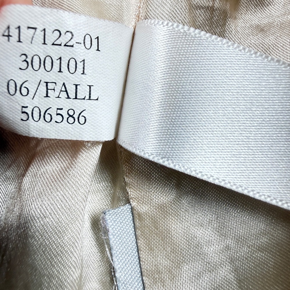 Banana Republic Wool Blazer Womens 4 Grey Tailored Preppy Old Money Vintage Y2K - Picture 9 of 16
